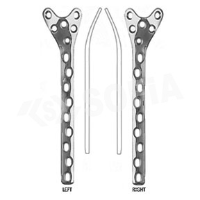 CONDYLAR BUTTRESS PLATE 4.5MM Manufacturers in Delhi