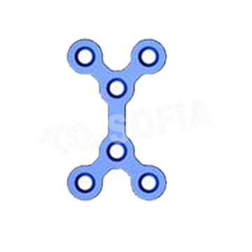 2MM DOUBLE END Y PLATE (TITANIUM) Manufacturers in Delhi