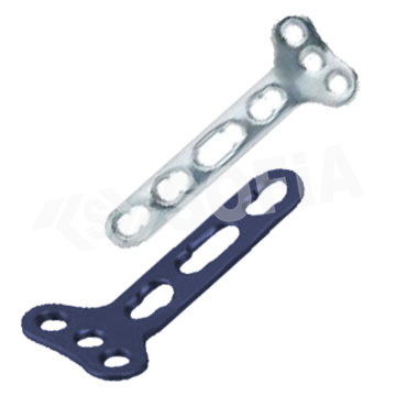 LOCKING COMPRESSION T-PLATE, RIGHT ANGLED 3.5MM Manufacturers in Delhi
